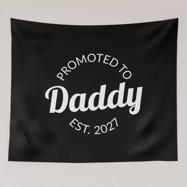 Item preview, Promoted To Daddy Est 2027 New Dad Pregnancy Announcement I designed and sold by Lemon Pepper.