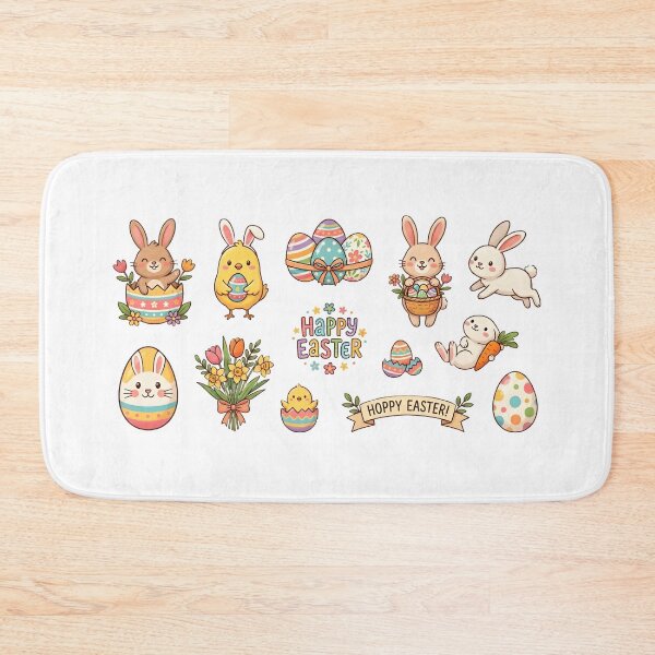 Item preview, Cute Pastel Easter Bunny and Spring Chick designed and sold by dreephic22.