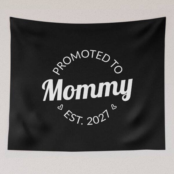 Item preview, Promoted To Mommy Est 2027 New Mom Pregnancy Announcement I designed and sold by Lemon Pepper.