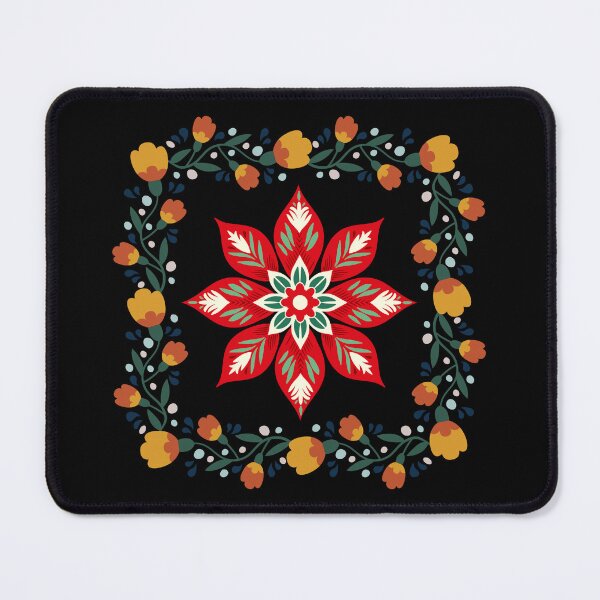 Item preview, Bold Folk Geometric Pattern with Ornamental Tribal Shapes | Vintage Ethnic Seamless designed and sold by SWETA HALDER.