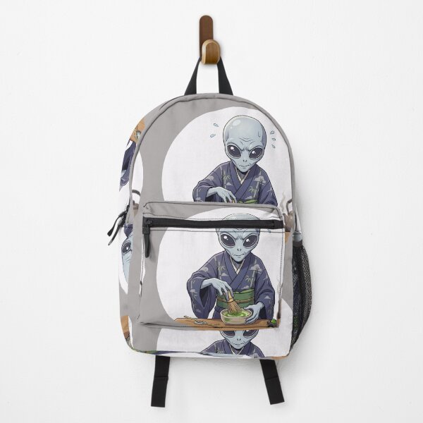 Item preview, Alien Zen Master Making Japanese Matcha Tea designed and sold by Sunkhung.