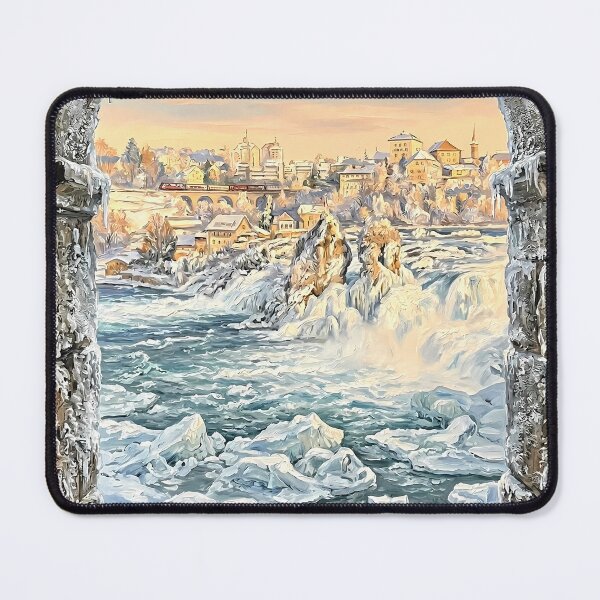 Item preview, Winter Archway Viewing Snowy Squirrel Scene designed and sold by Vista Atelier.