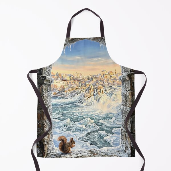 Item preview, Winter Archway Viewing Snowy Squirrel Scene designed and sold by Vista Atelier.