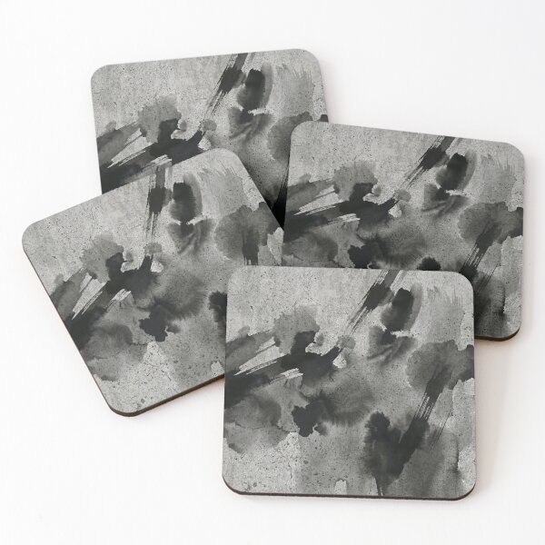 Item preview, Abstract Black Ink Splash Art Print designed and sold by Printpix.