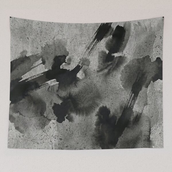 Item preview, Abstract Black Ink Splash Art Print designed and sold by Printpix.