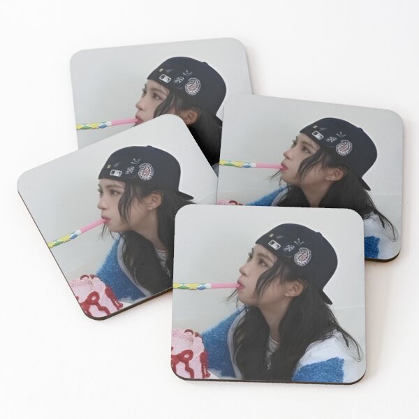 Item preview, KiiiKiii Kya Delulu Pastel Pop Sticker | Cute Fanmade Kpop Art designed and sold by Valereekmerch.