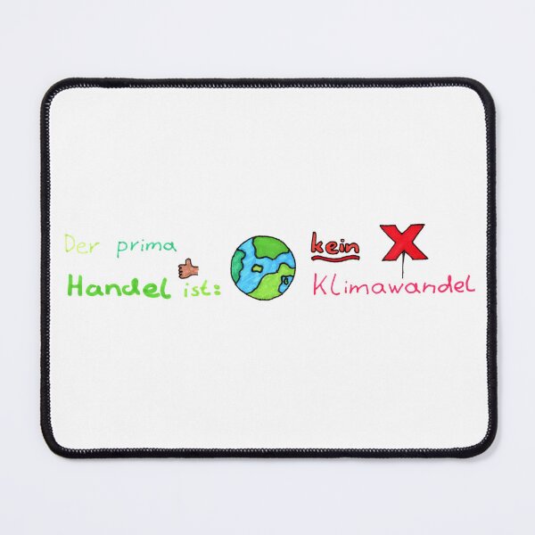 Item preview, A slogan against climate change and matching symbols. designed and sold by Mellis-Welt.