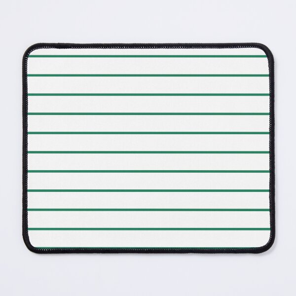 Item preview, White And Green Horizontal Pinstripes Pattern designed and sold by pattern-archive.