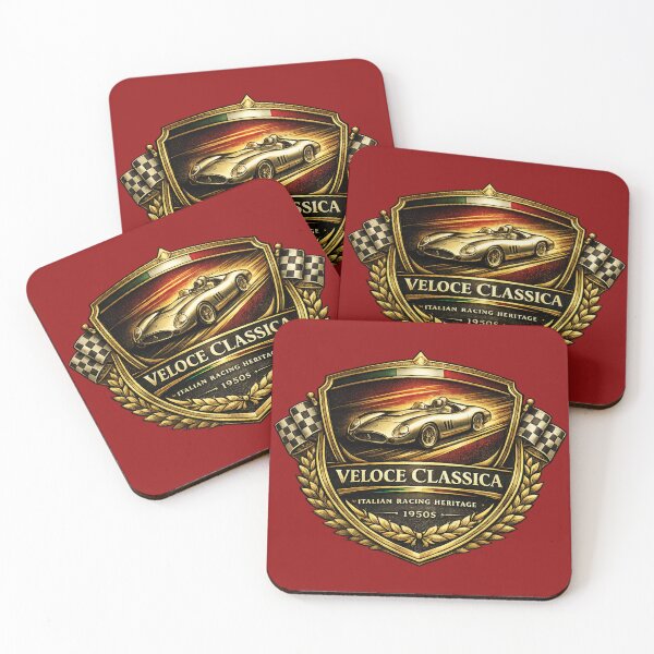 Item preview, 1950s Italian Racing Heritage Emblem designed and sold by Retro Arabica.