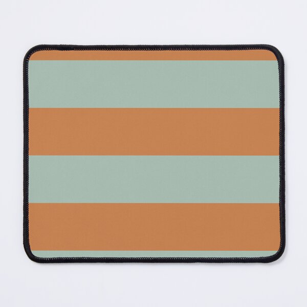 Item preview, SUMMER HORIZONTAL STRIPES IN ORANGE AND GREEN designed and sold by isamartindesign.