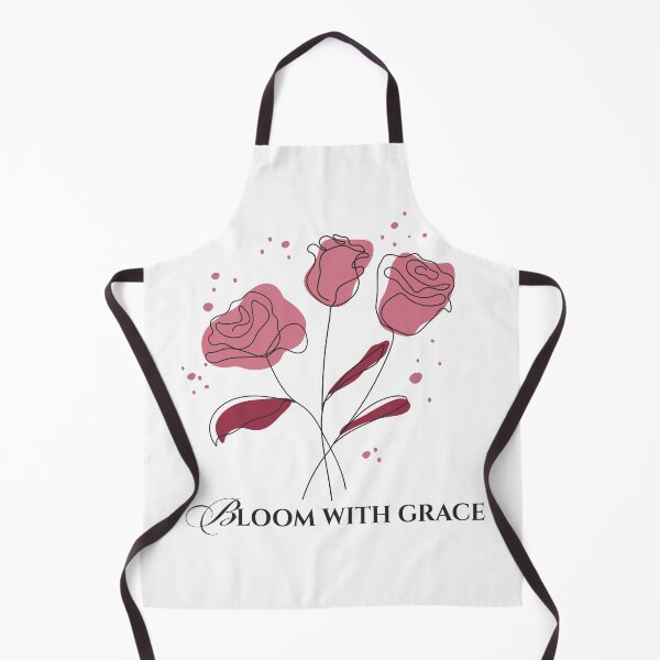 Item preview, Minimalist Rose Line Art Floral Aesthetic Pink Flowers - Bloom With Grace designed and sold by ARTmast777.