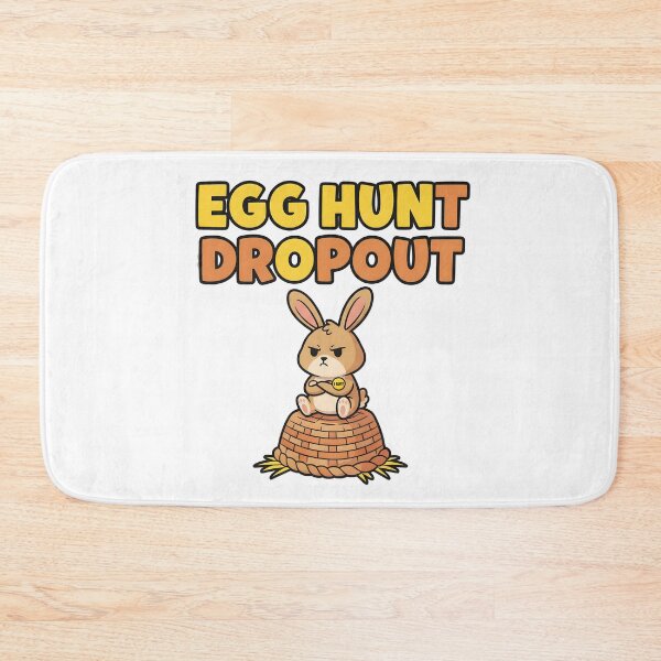 Item preview, Egg Hunt Dropout Grumpy Bunny Easter Humor designed and sold by Han-Chaeyoung.