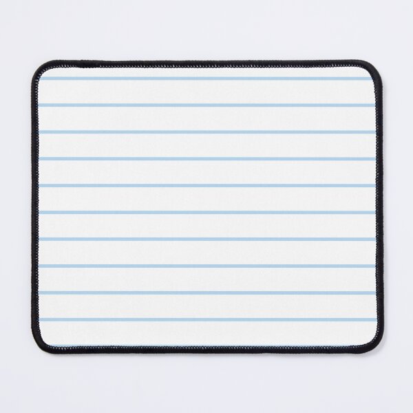 Item preview, White And Ice Blue Horizontal Pinstripes Pattern designed and sold by pattern-archive.