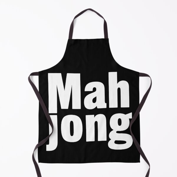 Item preview, Mah Jong Typography Minimal Text Design Classic Tile Game Lover Gift Simple Bold Aesthetic designed and sold by WearVerse440.