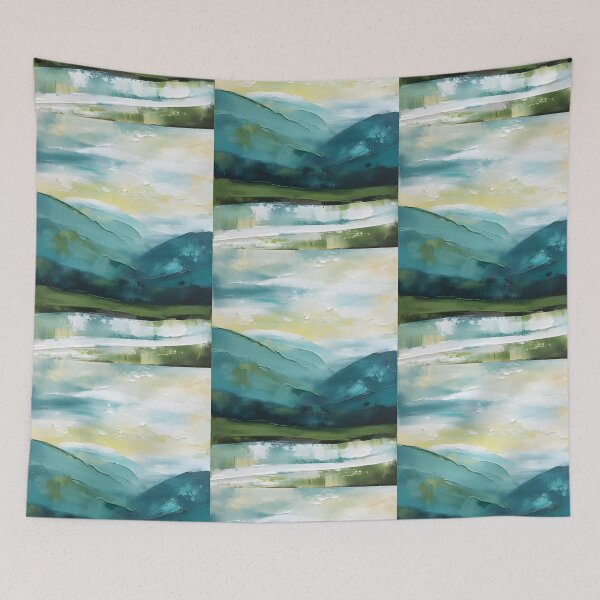 Item preview, Abstract Mountain Landscape designed and sold by artmaker7.