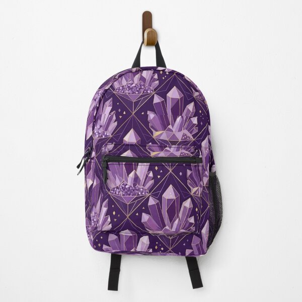 Item preview, Modern Geometric Pattern Of Amethyst And Quartz Crystal Art Geometric Pattern designed and sold by byvarol.