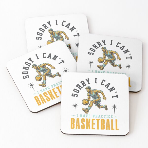 Item preview, Sorry I Can't I Have Basketball Practice Vintage Retro Sports designed and sold by Abaseen.