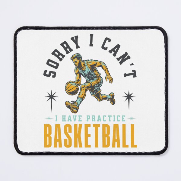 Item preview, Sorry I Can't I Have Basketball Practice Vintage Retro Sports designed and sold by Abaseen.