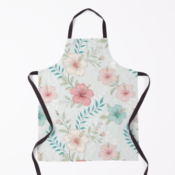 Item preview, Hibiscus Seamless Pattern in Soft Pastel Colors | Elegant Floral Design, Botanical Aesthetic Background designed and sold by Erik Visnievskij.