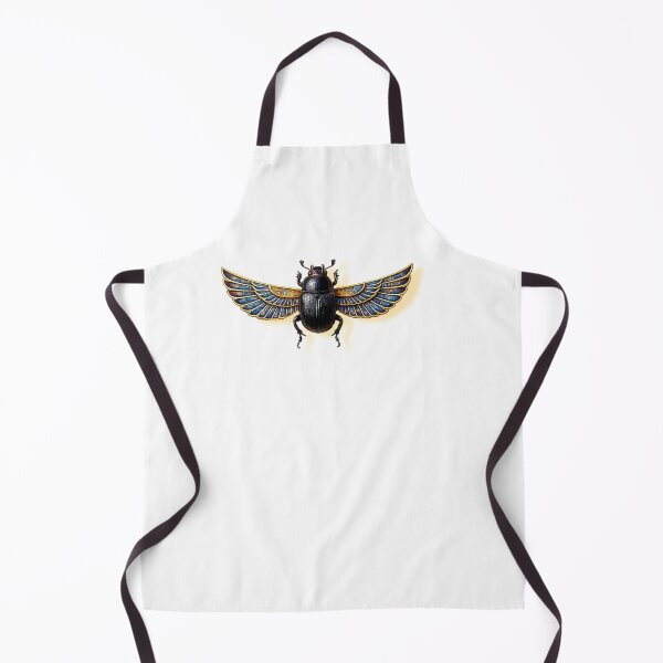 Item preview, Ancient Egyptian Winged Scarab – Khepri Beetle with Golden Wings, Pharaoh Symbol Art designed and sold by TuyaArts.