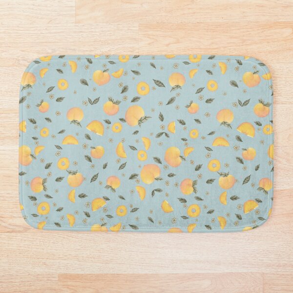 Item preview, Patrón de melocotón – Mañanas aterciopeladas – Mañanas en el huerto designed and sold by Melodie Messina.