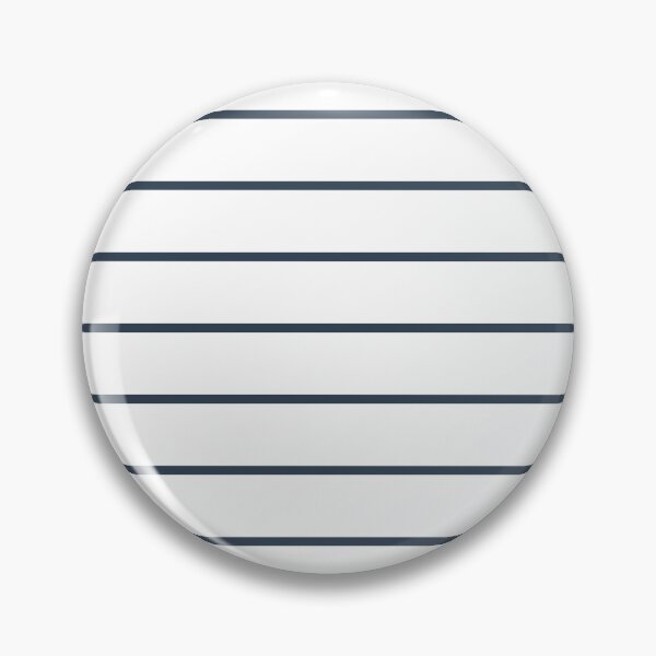 Item preview, White And Navy Horizontal Pinstripes Pattern designed and sold by pattern-archive.