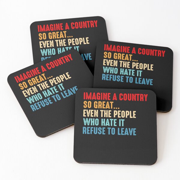 Item preview, Imagine a Country So Great Typography designed and sold by margamPagenberg.