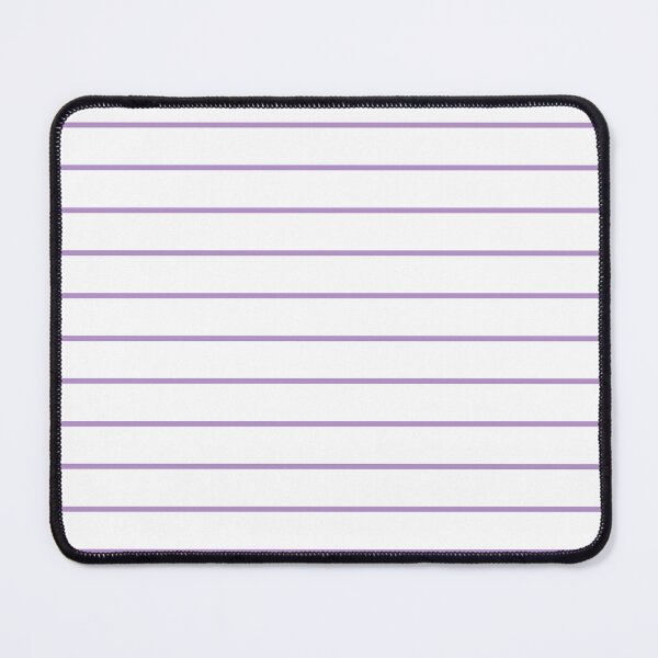 Item preview, White And Purple Horizontal Pinstripes Pattern designed and sold by pattern-archive.