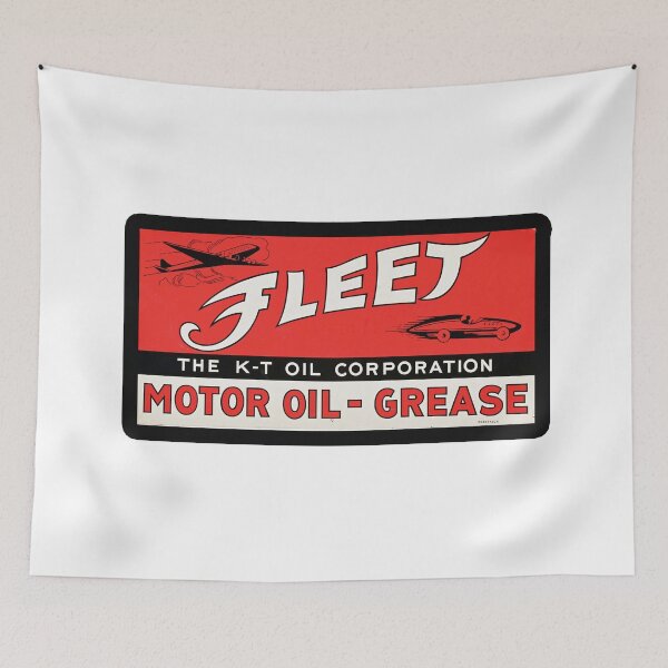 Item preview, Vintage Fleet Motor Oil - Grease designed and sold by QuayTradingCo.