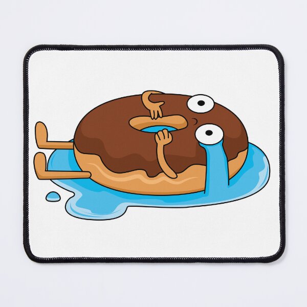 Item preview, Crying Donut Chocolate Humor Kawaii Crying Donut Funny Food Gift designed and sold by CLC54.