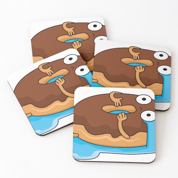 Item preview, Crying Donut Chocolate Humor Kawaii Crying Donut Funny Food Gift designed and sold by CLC54.