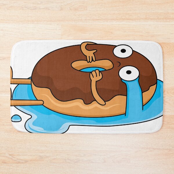 Item preview, Crying Donut Chocolate Humor Kawaii Crying Donut Funny Food Gift designed and sold by CLC54.