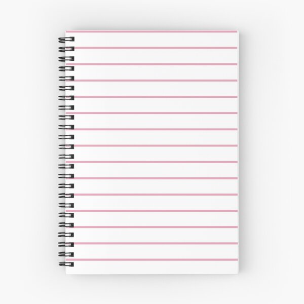 Item preview, White And Rose Horizontal Pinstripes Pattern designed and sold by pattern-archive.