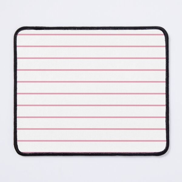 Item preview, White And Rose Horizontal Pinstripes Pattern designed and sold by pattern-archive.