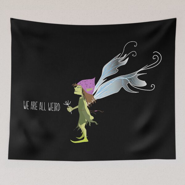 Item preview, we are all weird - green pixie designed and sold by kobyakov.