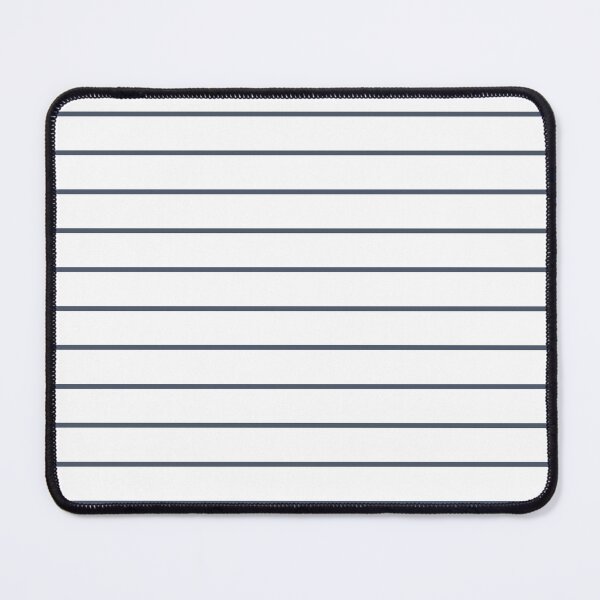 Item preview, White And Slate Horizontal Pinstripes Pattern designed and sold by pattern-archive.