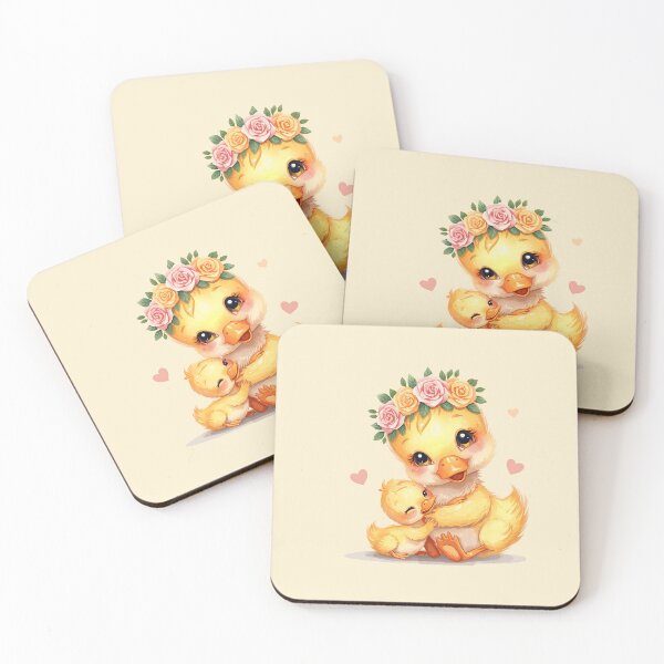 Item preview, Mother and Duckling - Sweet Spring Nursery Illustration designed and sold by Ofizkids.