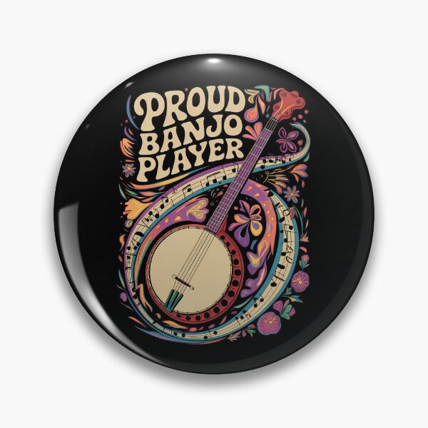 Item preview, Cosmic Banjo Proud Player - World Music Day Tribute Art Design designed and sold by Art-Arcade6.