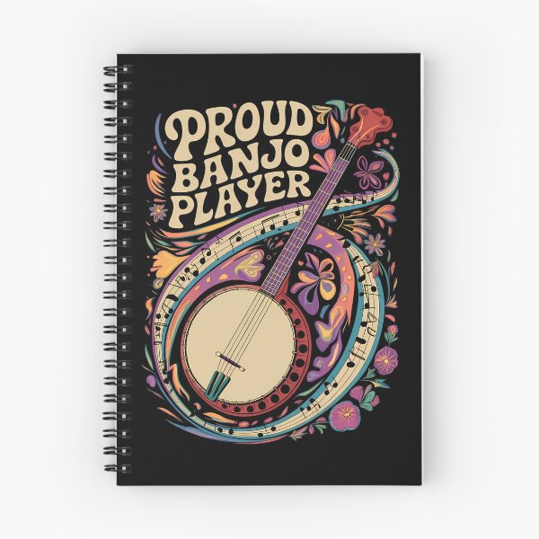 Item preview, Cosmic Banjo Proud Player - World Music Day Tribute Art Design designed and sold by Art-Arcade6.