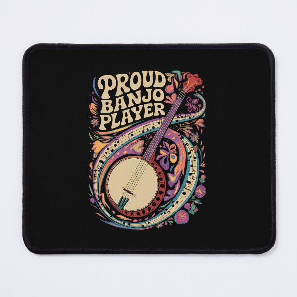 Item preview, Cosmic Banjo Proud Player - World Music Day Tribute Art Design designed and sold by Art-Arcade6.
