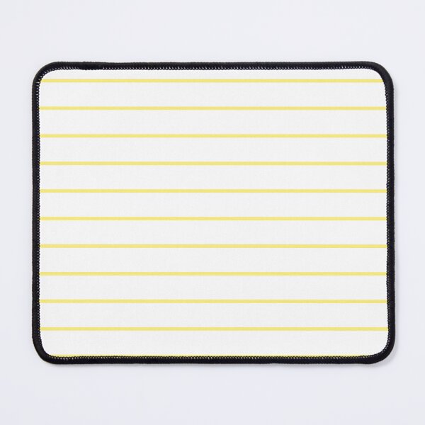 Item preview, White And Yellow Horizontal Pinstripes Pattern designed and sold by pattern-archive.