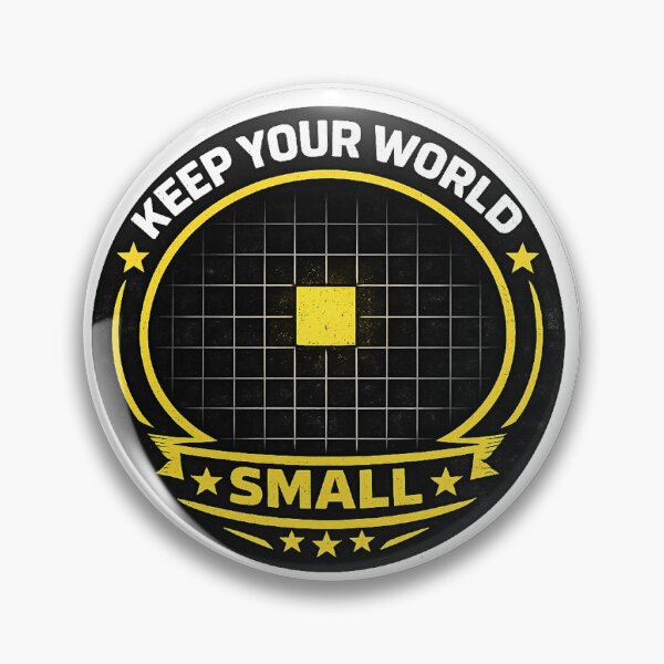 Item preview, Keep Your World Small designed and sold by MINDSETVISUALS.