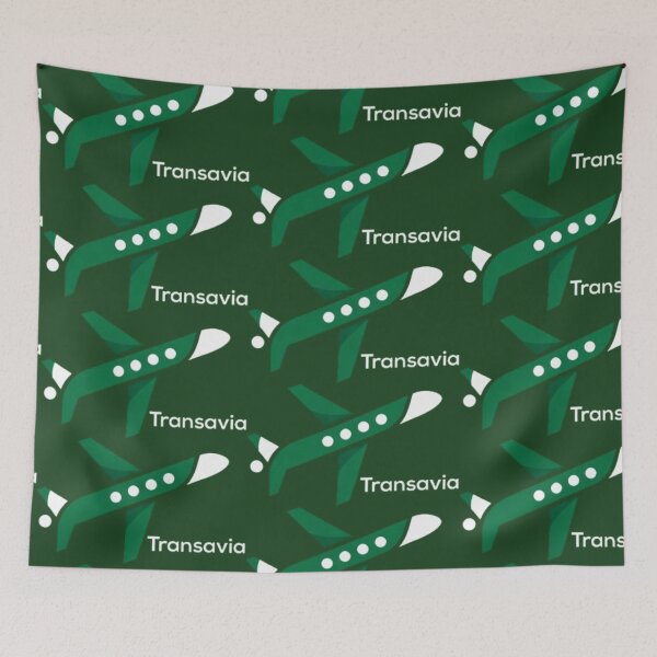 Item preview, Retro Transavia Airline Style designed and sold by MystiColo.