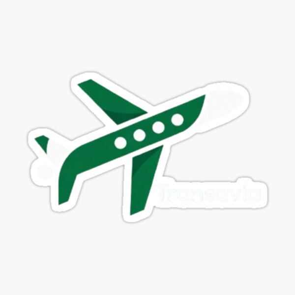 Retro Transavia Airline Style Sticker