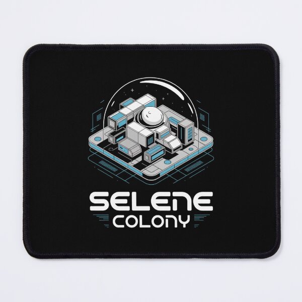 Item preview, Selene Colony — Modular Lunar Base Dome Isometric Blueprint Space Tee V2 designed and sold by DarylWelsh2024.
