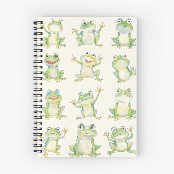 Item preview, Ranas graciosas designed and sold by LoopyPop.