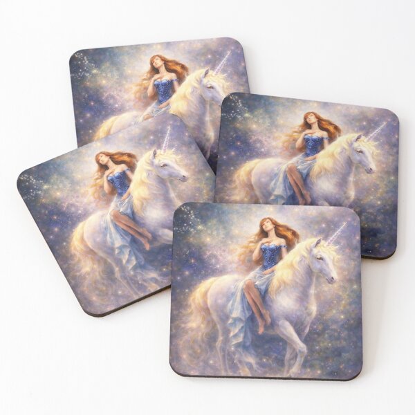 Item preview, Celestial Rider of the Starlight Veil designed and sold by Art7Dimension.