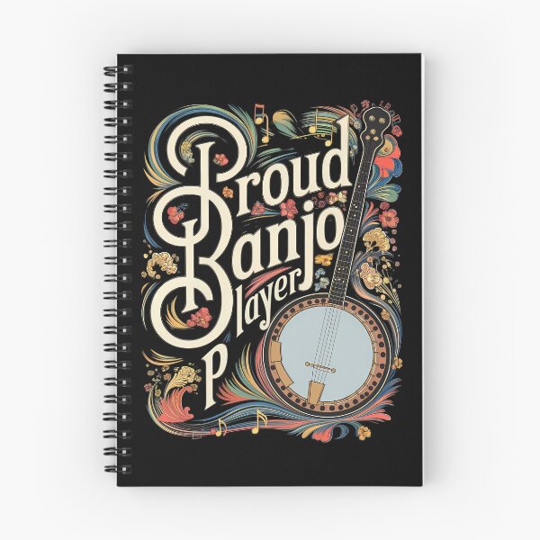 Item preview, Cosmic Banjo Proud Player - World Music Day Tribute Art Design designed and sold by Art-Arcade6.