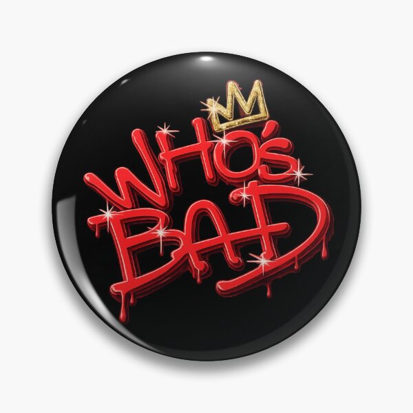 Item preview, Who's Bad King of Pop designed and sold by The Art by Rossouw.