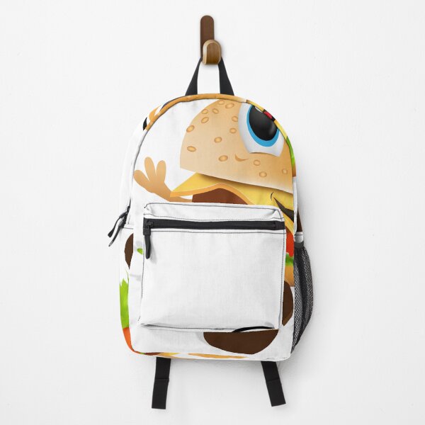 Item preview, Kawaii Smiling Blue-Eyed Cheeseburger Funny Food Gift designed and sold by CLC54.